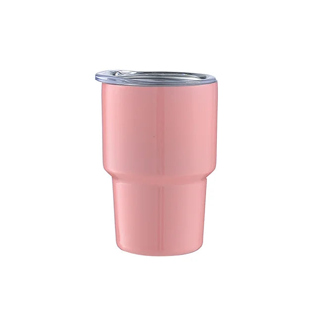 3oz Mini Tumbler Sublimation Shot Glass with Lid Metal Tumbler with Straw Lid Mini Tumbler Shot Glass