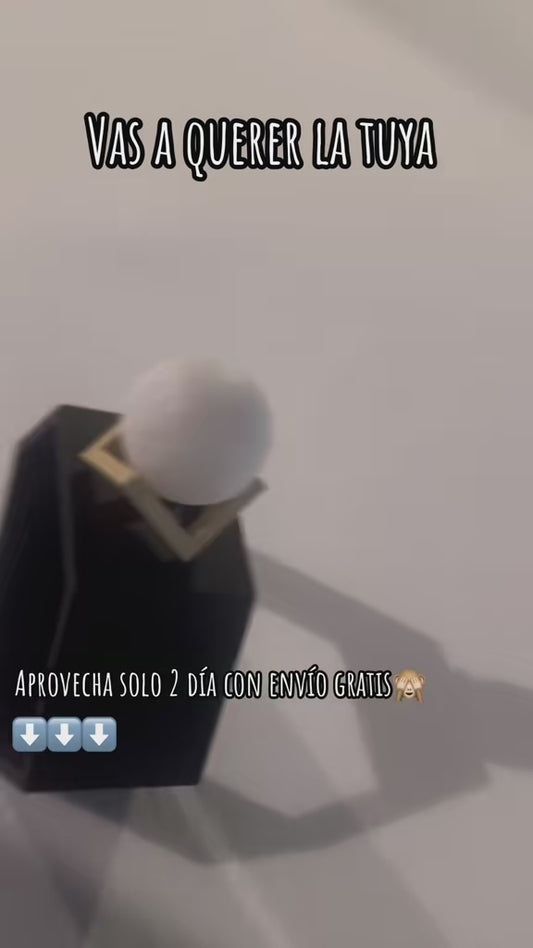 Moon Lamp 3D Night Light with Wooden Stand – Warm & Soft Ambient Light